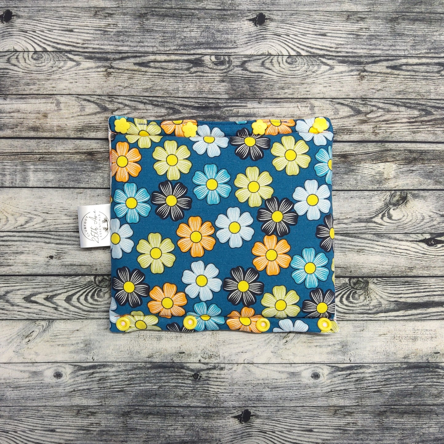 7" Rainbows & Bright Blue Floral