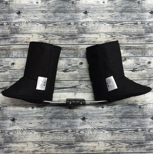 1-2 Black Cotton & Black Silk