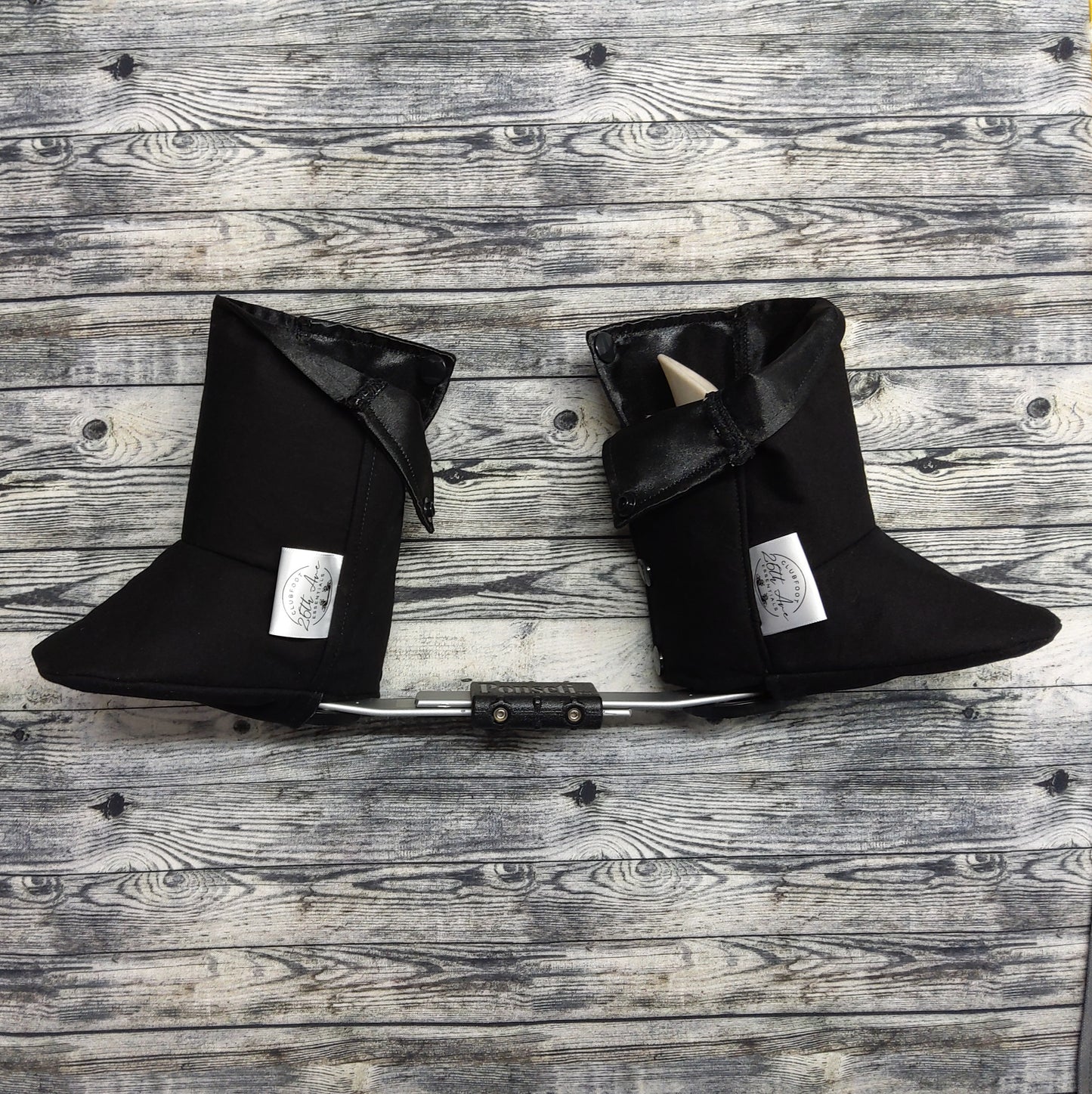 1-2 Black Cotton & Black Silk