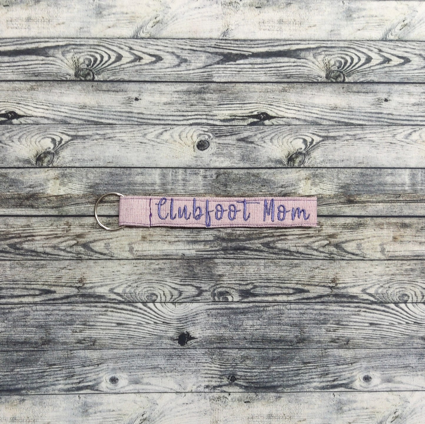 (Long) Lavender Canvas + "Clubfoot Mom"