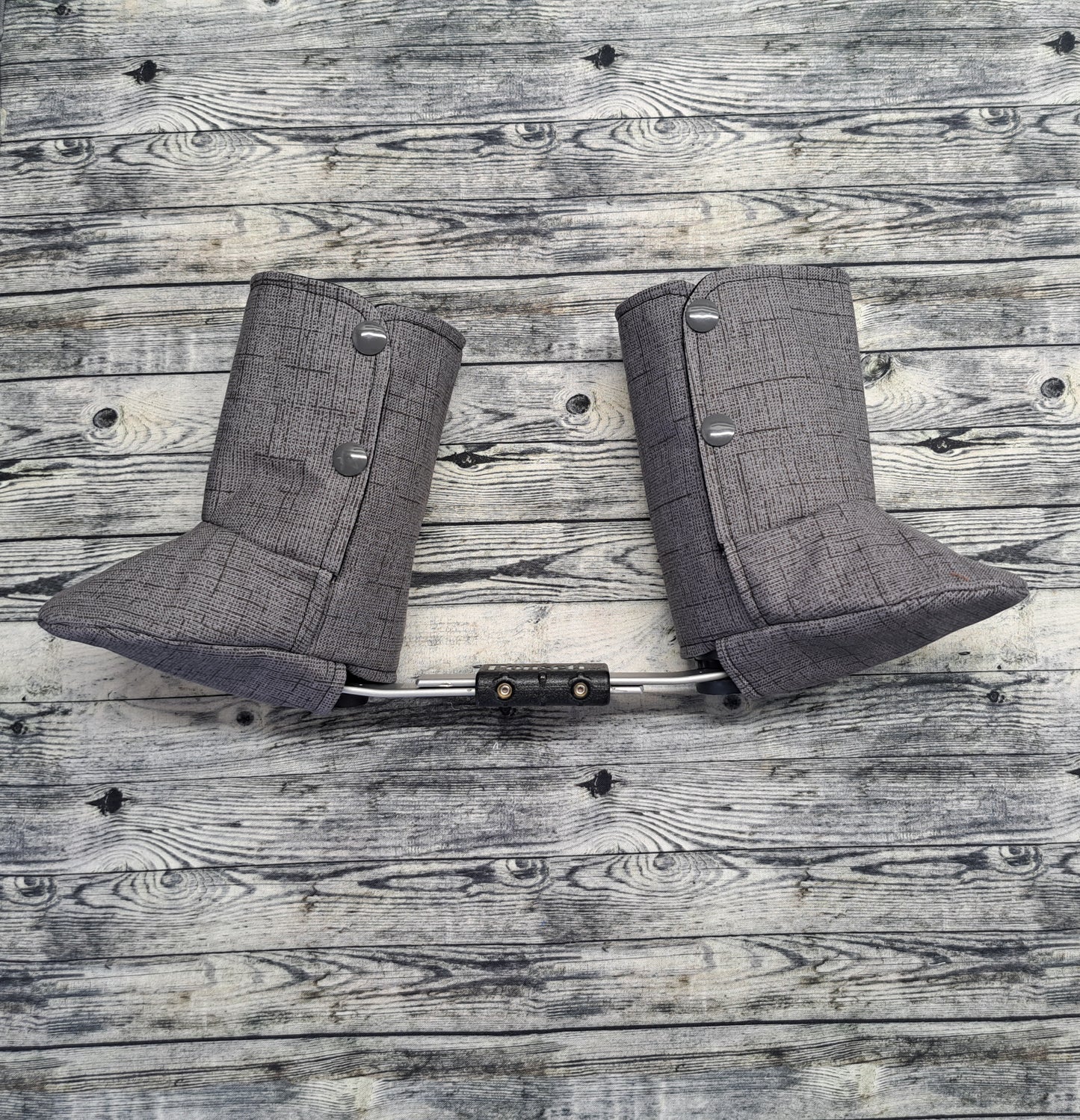 O-1 Charcoal Canvas & Black Cotton