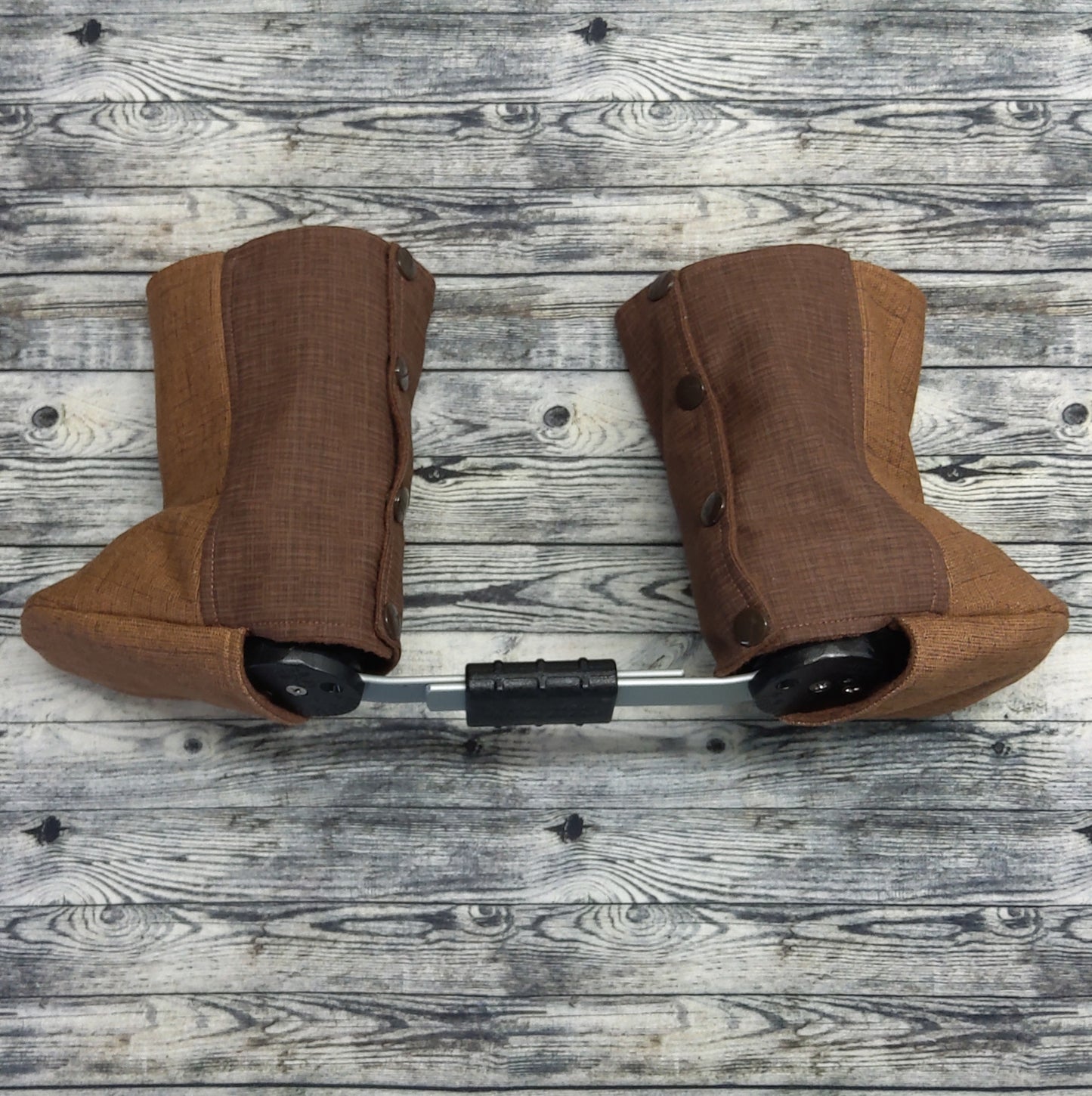 2-3 Light/Dark Brown Canvas & Brown Fleece