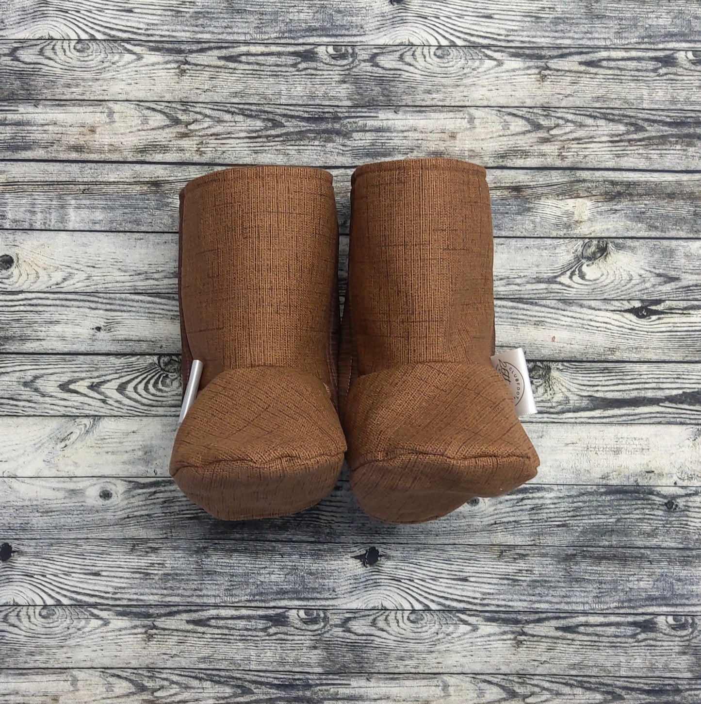 2-3 Light/Dark Brown Canvas & Brown Fleece