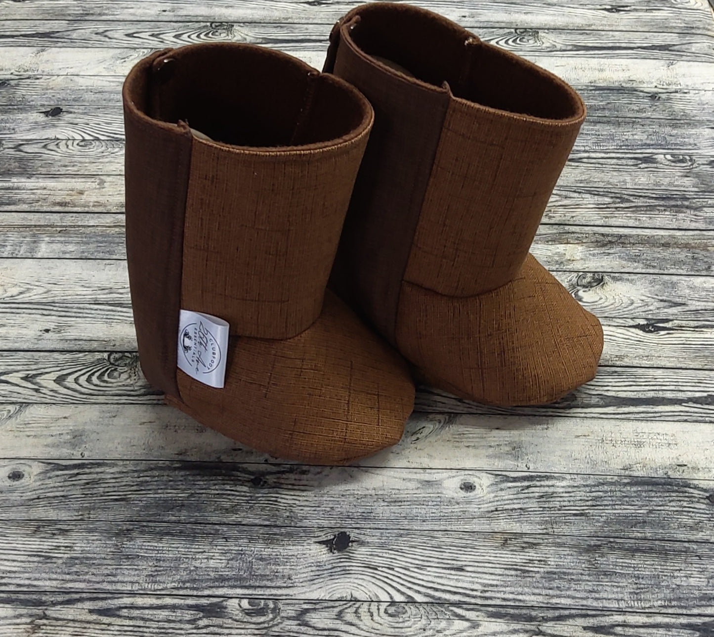 2-3 Light/Dark Brown Canvas & Brown Fleece