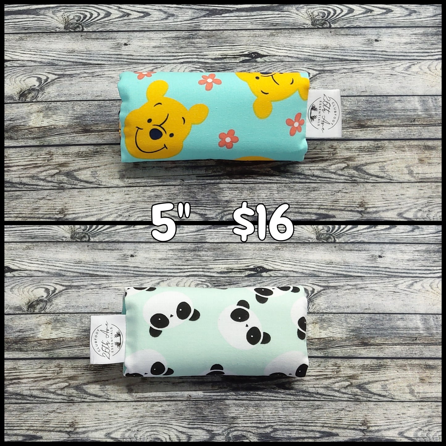 5" Yellow Bear & Pandas