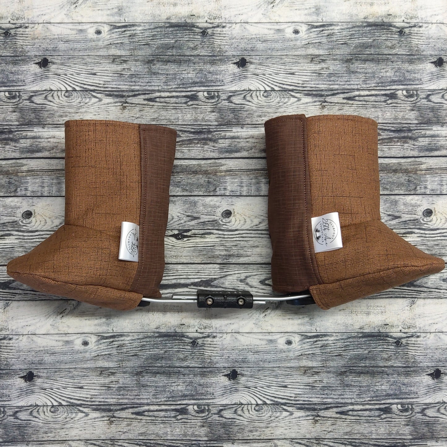 2-3 Light/Dark Brown Canvas & Brown Fleece