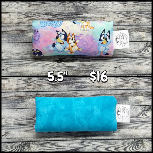 5.5" Blue Heeler Pups & Aqua Splash