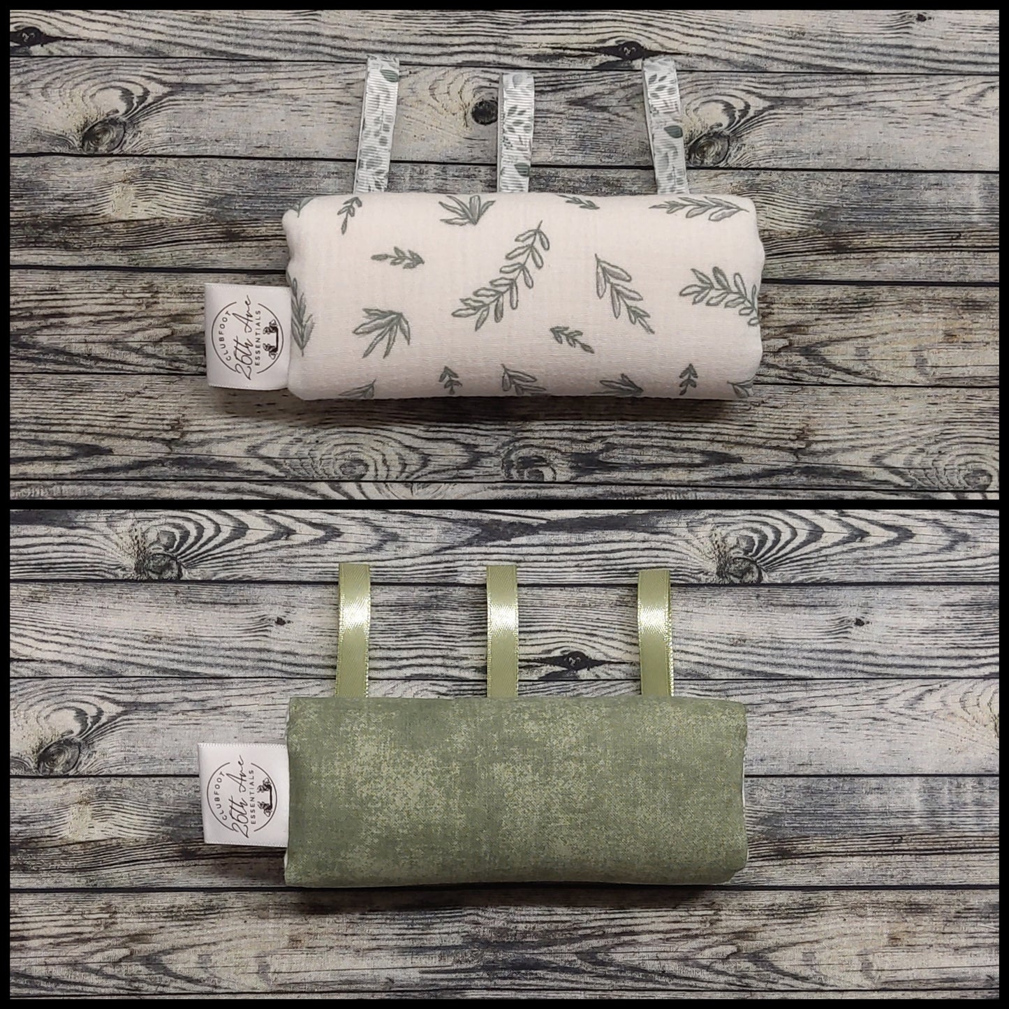 5.5" Sage Eucalyptus & Splash + Play Tags