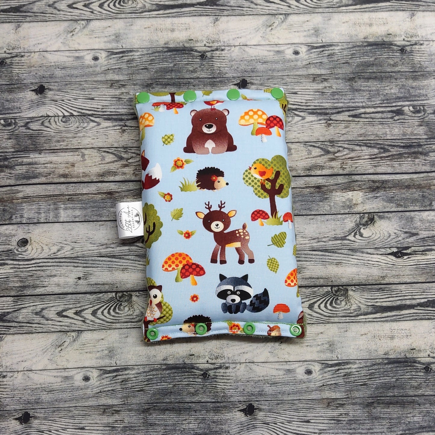 5.5" Baby Woodland & Olive Minky + extra padding