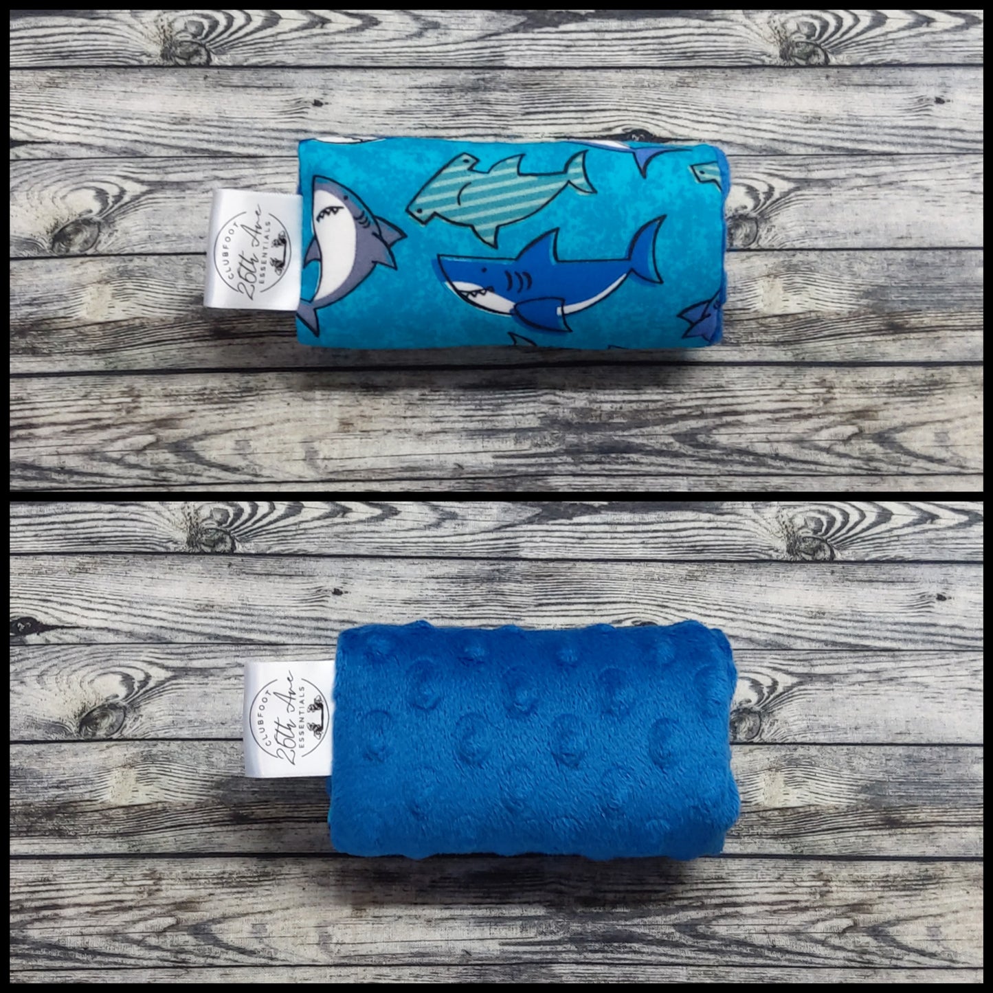 4.5" Sharks & Royal Minky