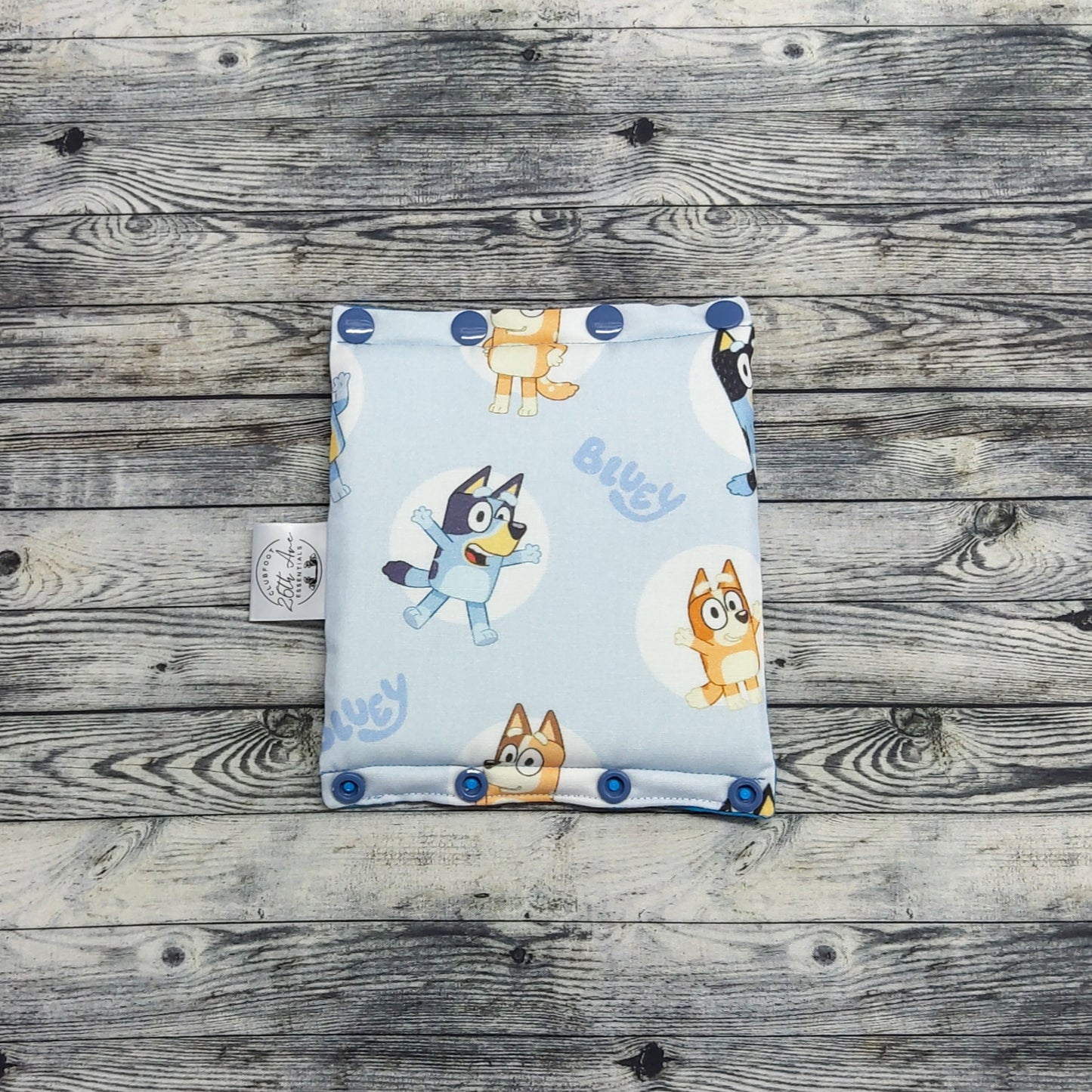 5.5" Blue Heeler Pups & Aqua Cotton