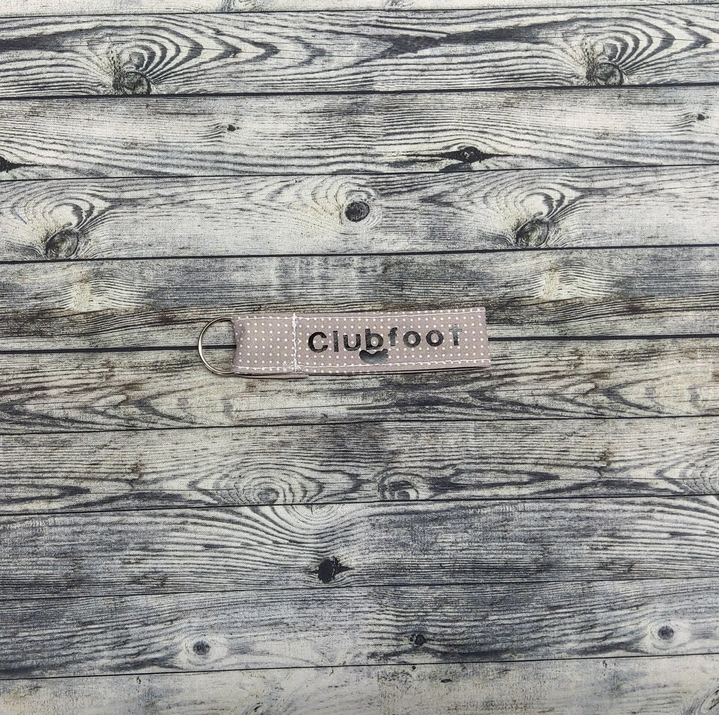 (Small) Grey Dots + "Clubfoot" & Baby Foot