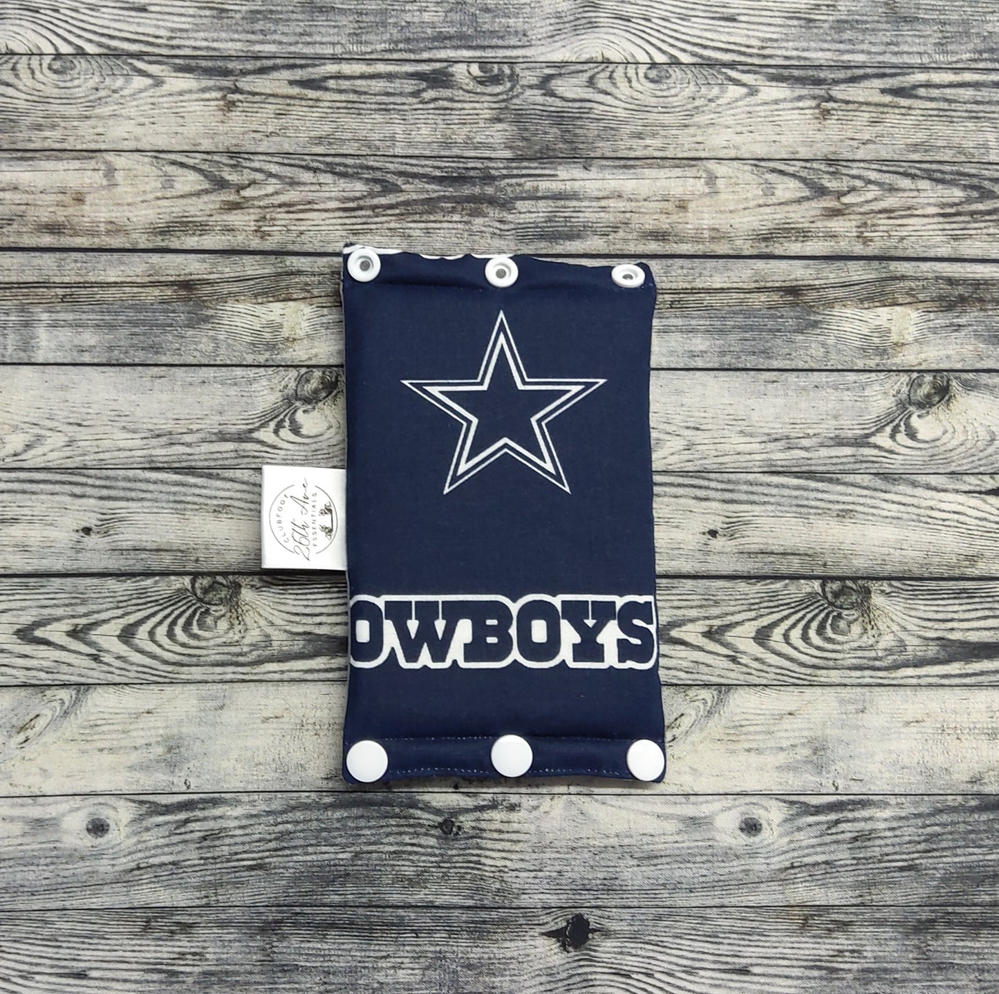 4" Dallas Cowboys & Grey Cotton