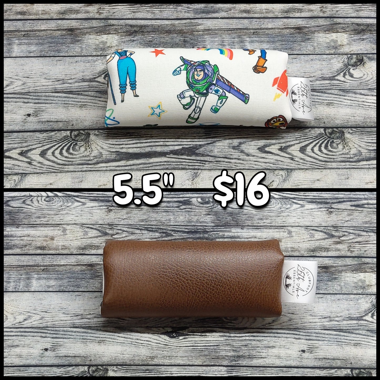 5.5" Toy Friends & Brown Leather