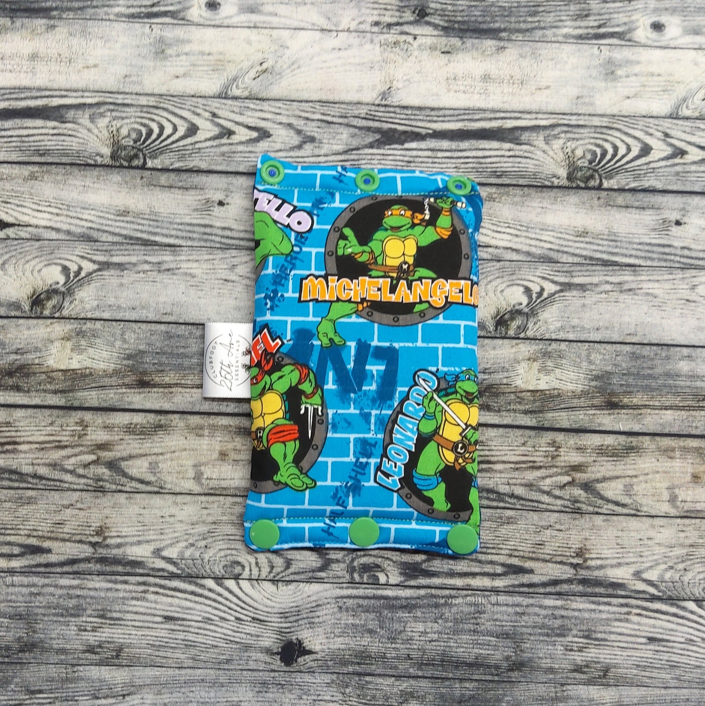 4" TMNT & Royal Blue Cotton