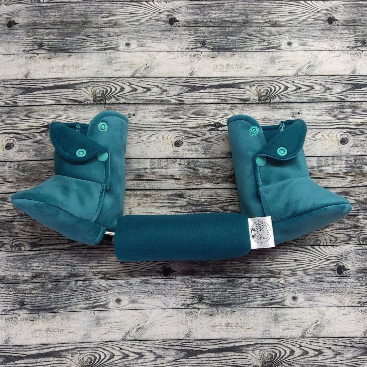 000-00 Teal Suede & Fleece