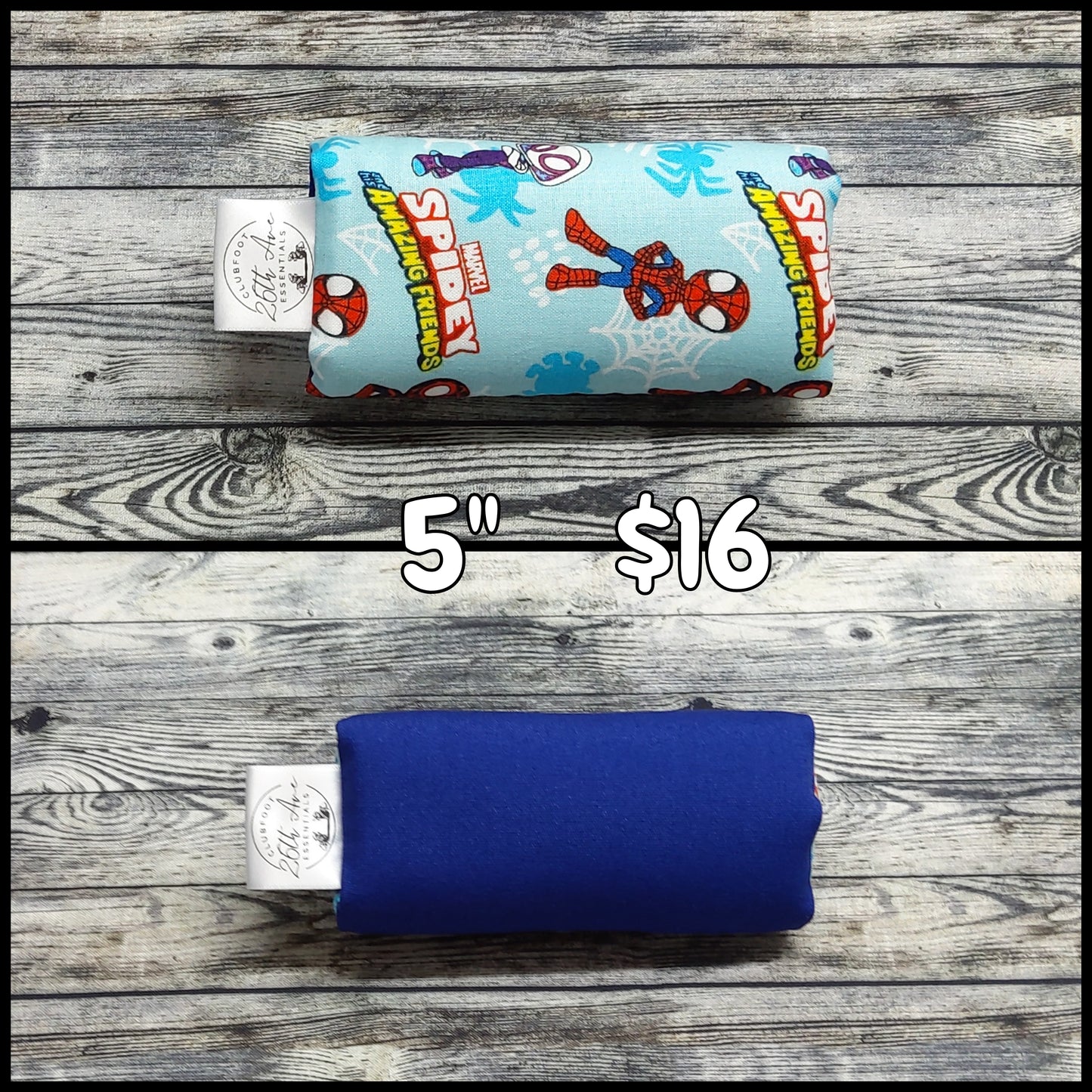 5" Spider Boy Friends & Royal Blue Canvas