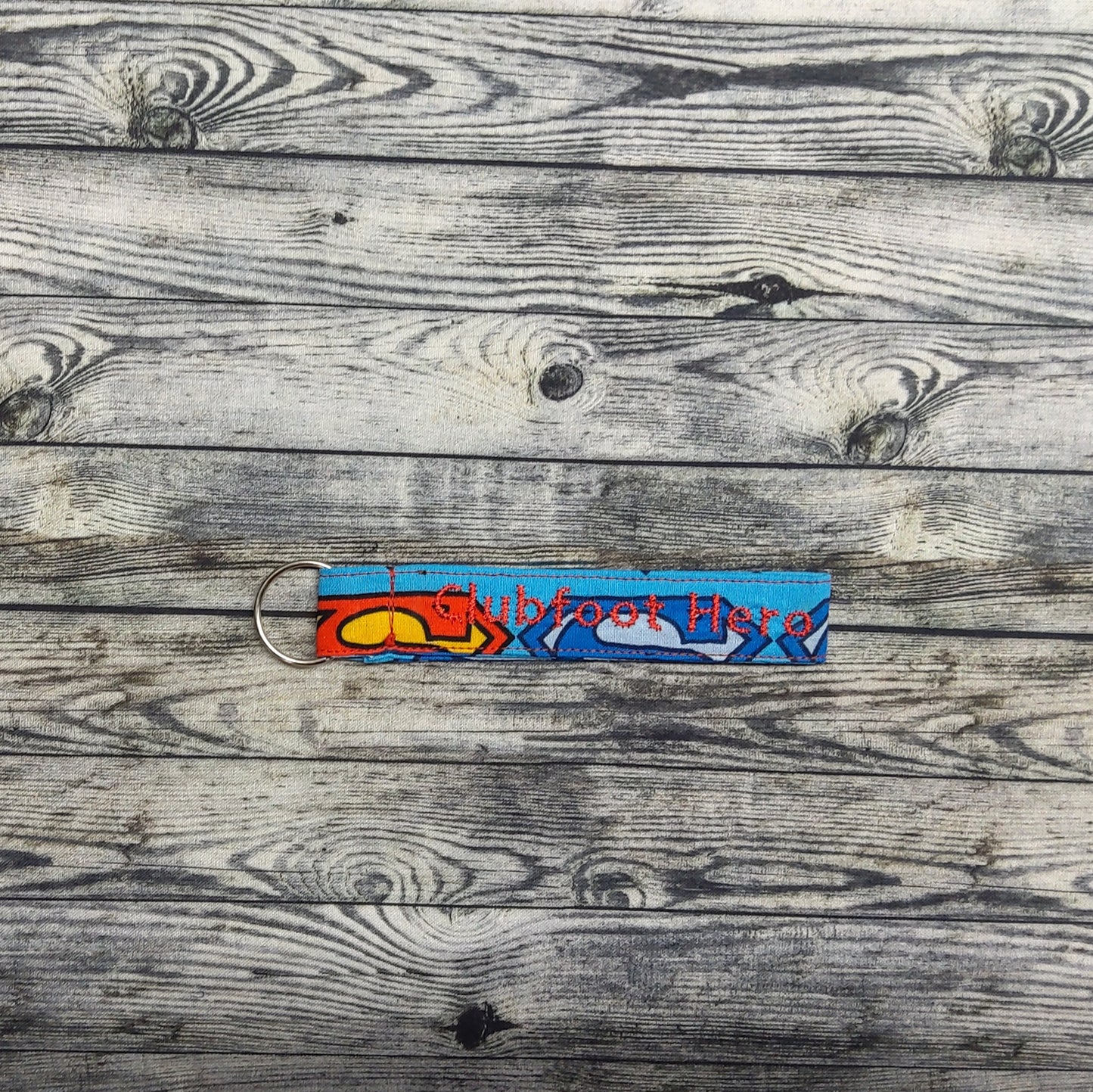 (Small) Superman Logo + "Clubfoot Hero"