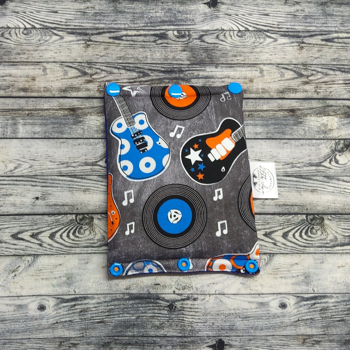 5" Guitars & Royal Blue + "Clubfoot Rockstar"