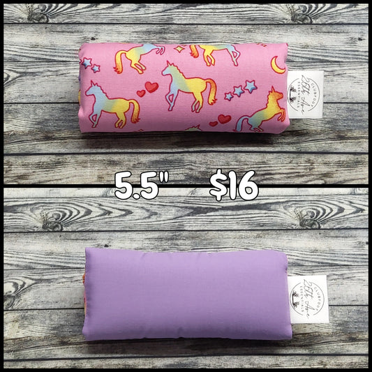 5.5" Unicorns & Purple Cotton