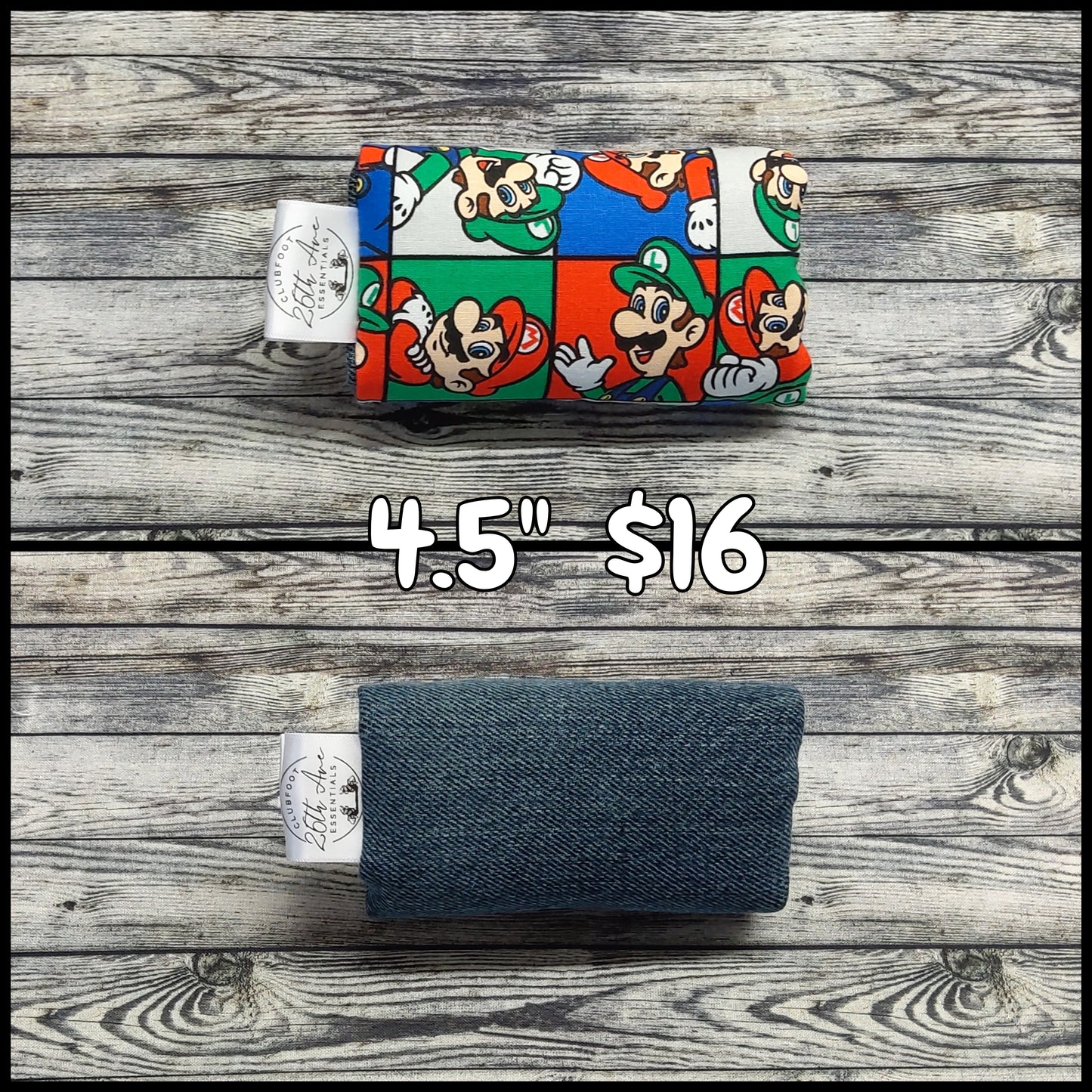 4.5" Mario/Luigi & Dark Denim