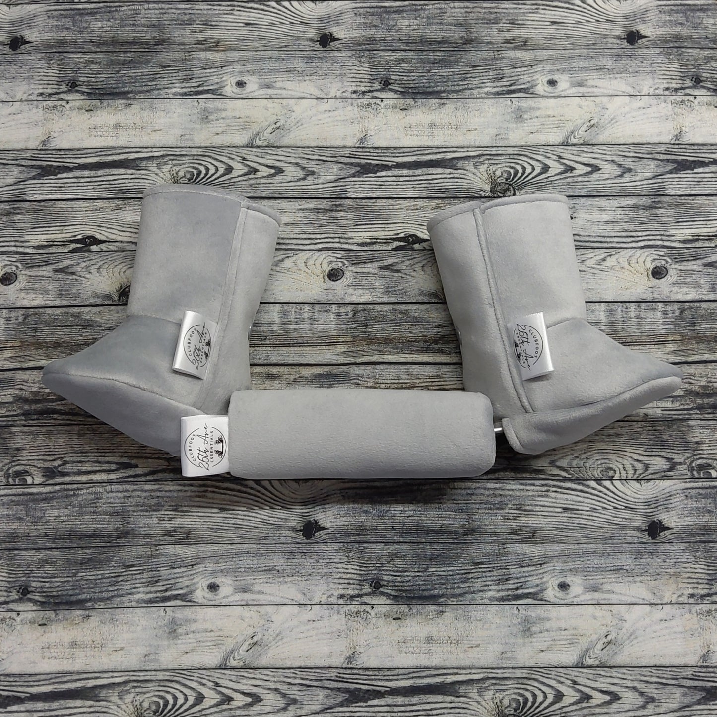 000-00 Smoke Gray Suede & Fleece