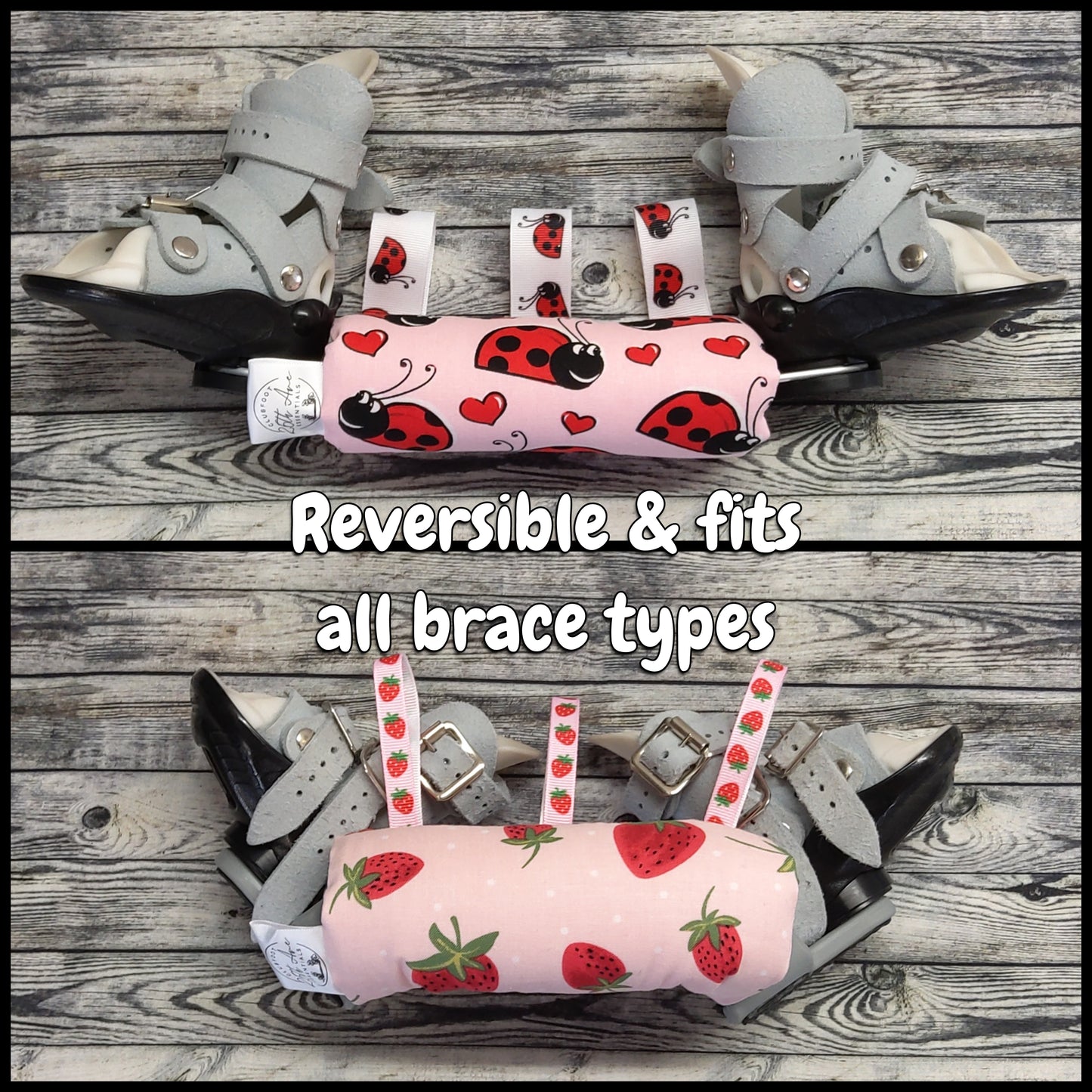 6" Ladybugs & Strawberries + Play Tags