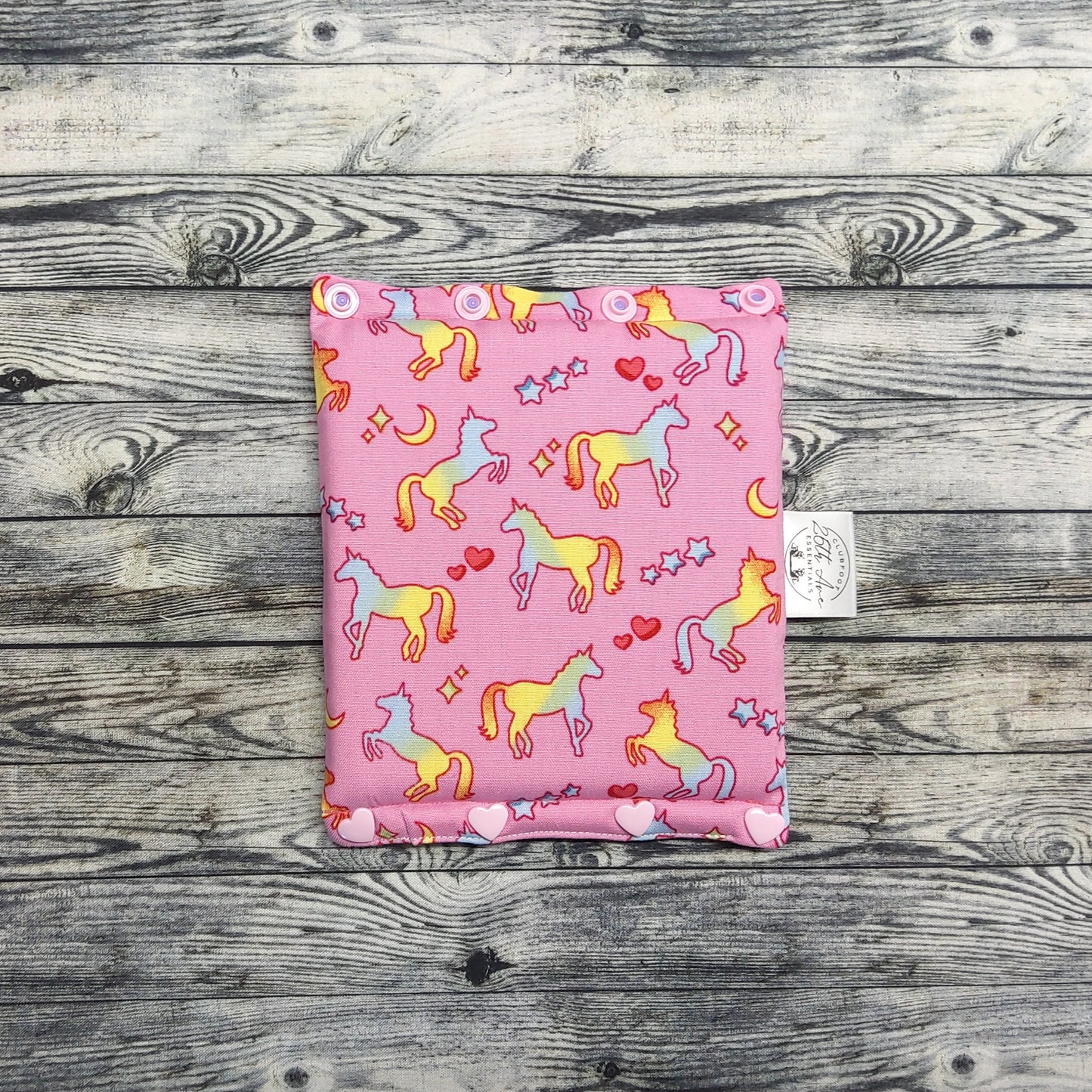 5.5" Unicorns & Purple Cotton