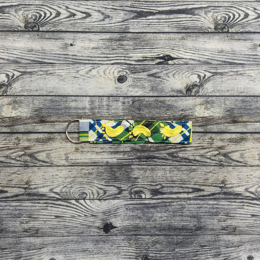 (Small) Plaid + Yellow Baby Feet