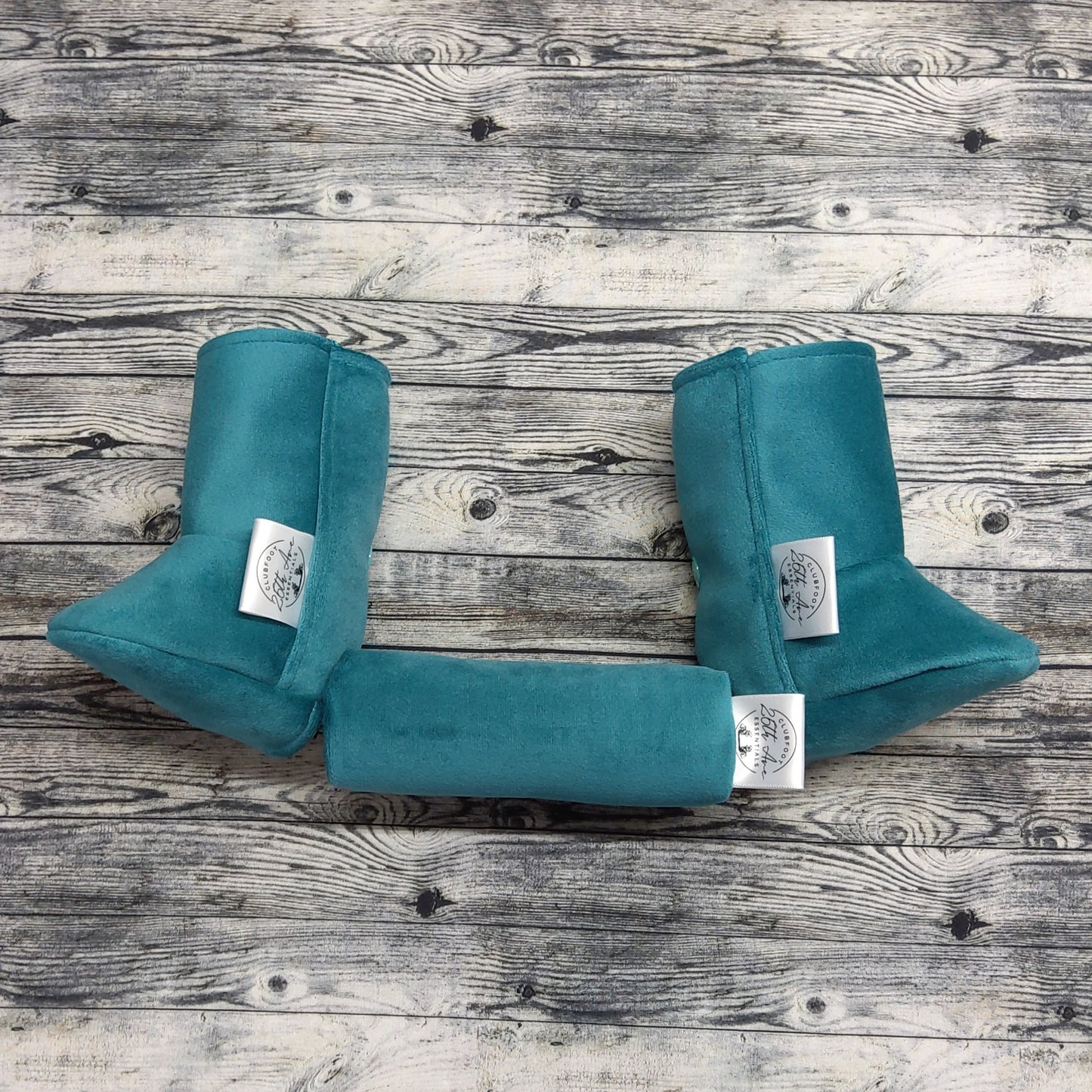 000-00 Teal Suede & Fleece