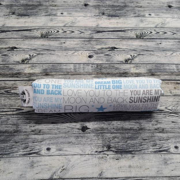 Grey Minky Bar Cover