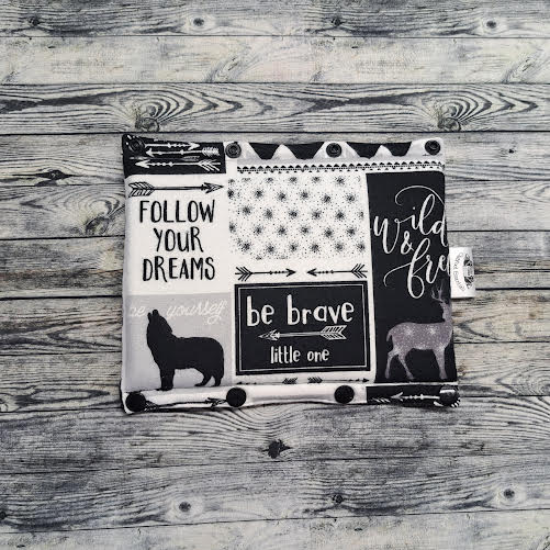 8" Wild & Free / Mustaches