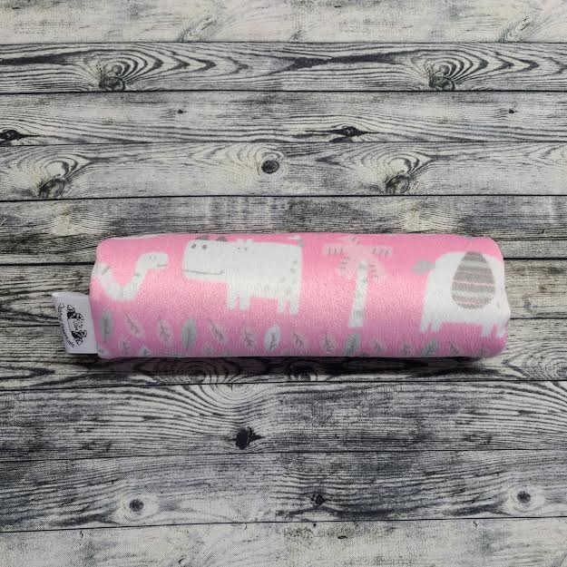 Pink Minky Bar Cover