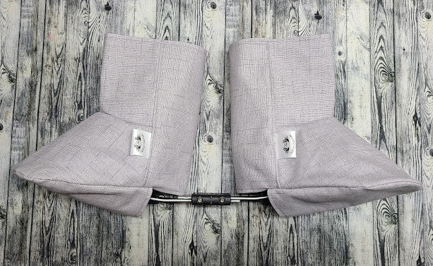 7-8 Grey Canvas & Grey Cotton
