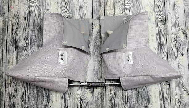 7-8 Grey Canvas & Grey Cotton