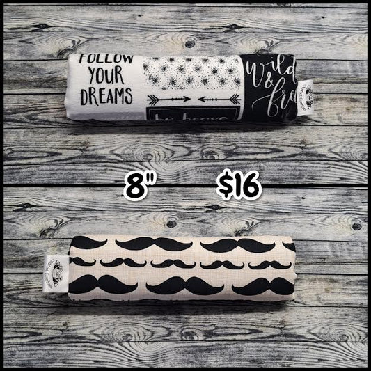 8" Wild & Free / Mustaches