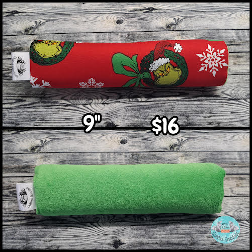 9" Grinch & Green Minky