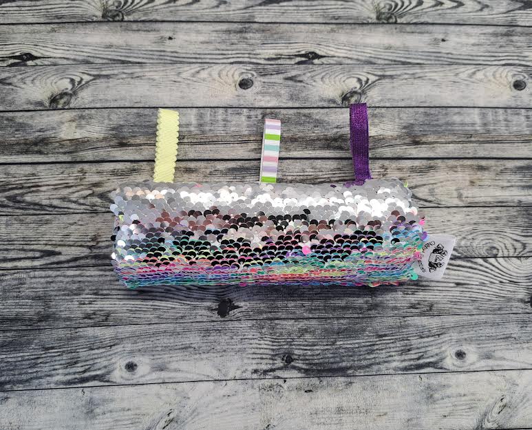 6.5" Tie Dye & Reversible Sequins + Play Tags