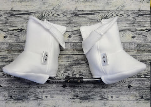 2-3 Double White Fleece