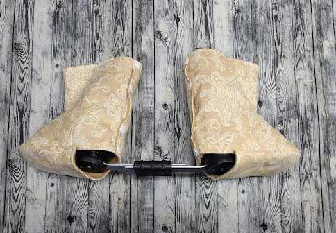 5-6 Beige Floral & Beige Fleece
