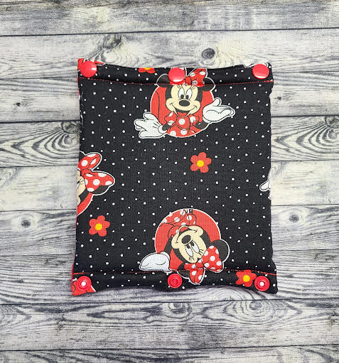 5.5" Mini Red, Black and White Polka Dots