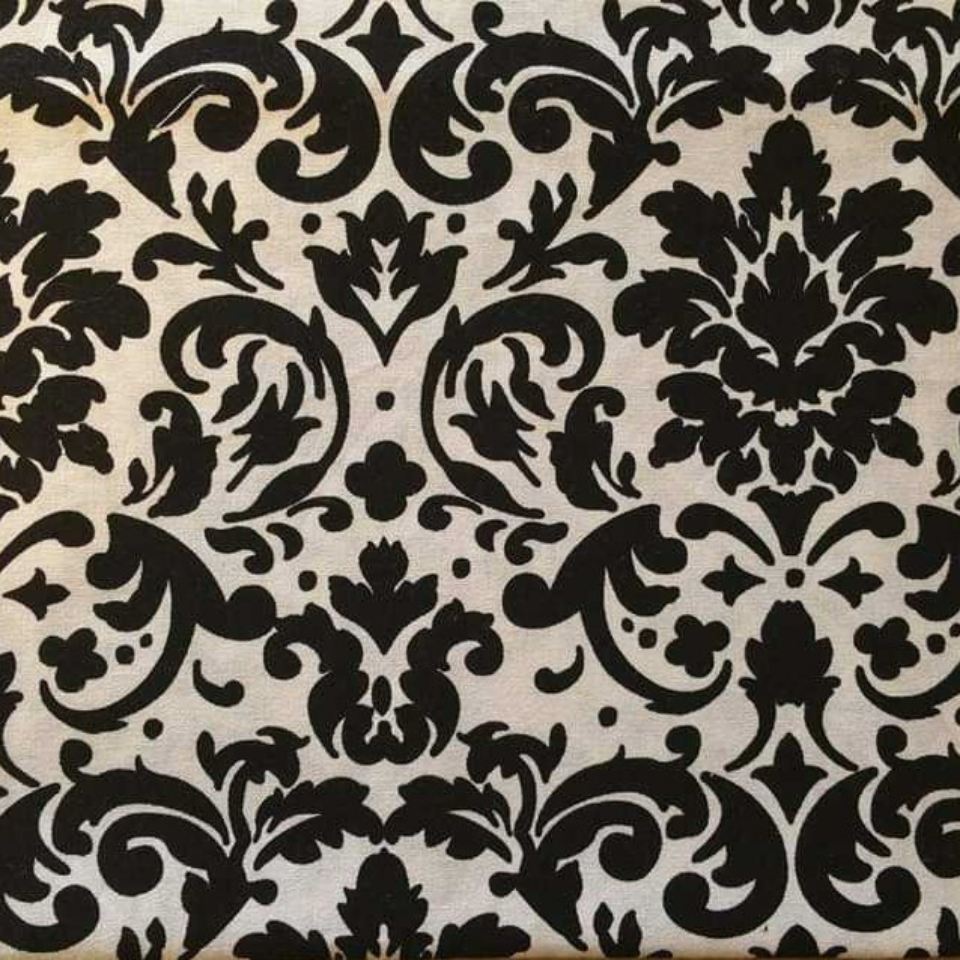 Black Minky Bar Cover