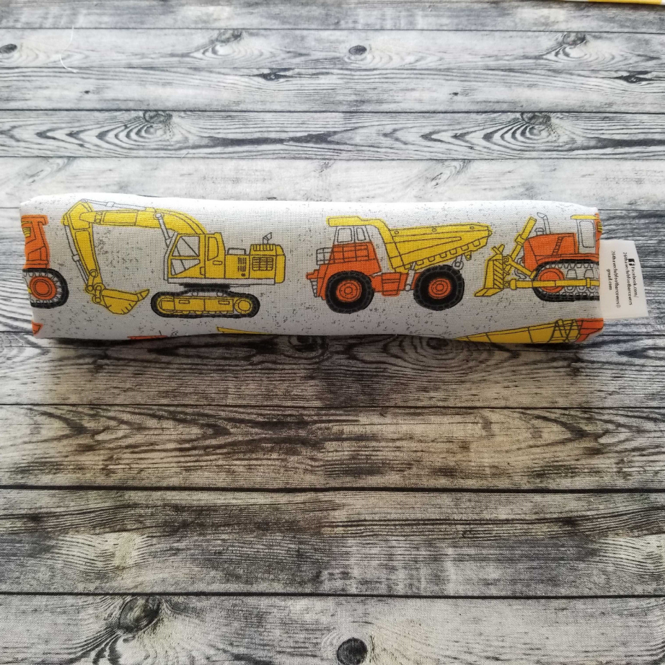 Grey Minky Bar Cover