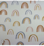Navy Floral Bar Cover