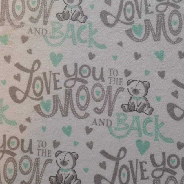 Grey Minky Bar Cover