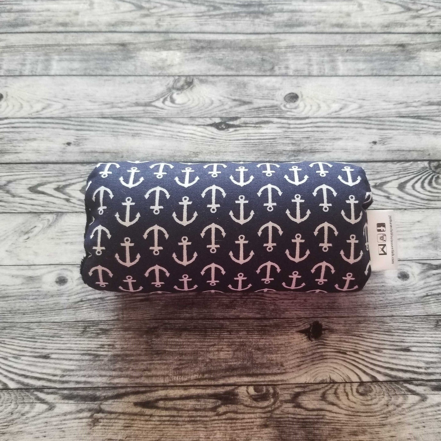 Grey Minky Bar Cover