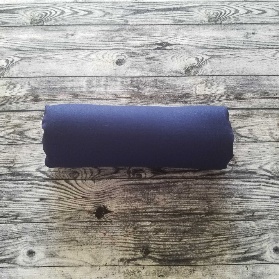 Navy Blue Minky Bar Cover