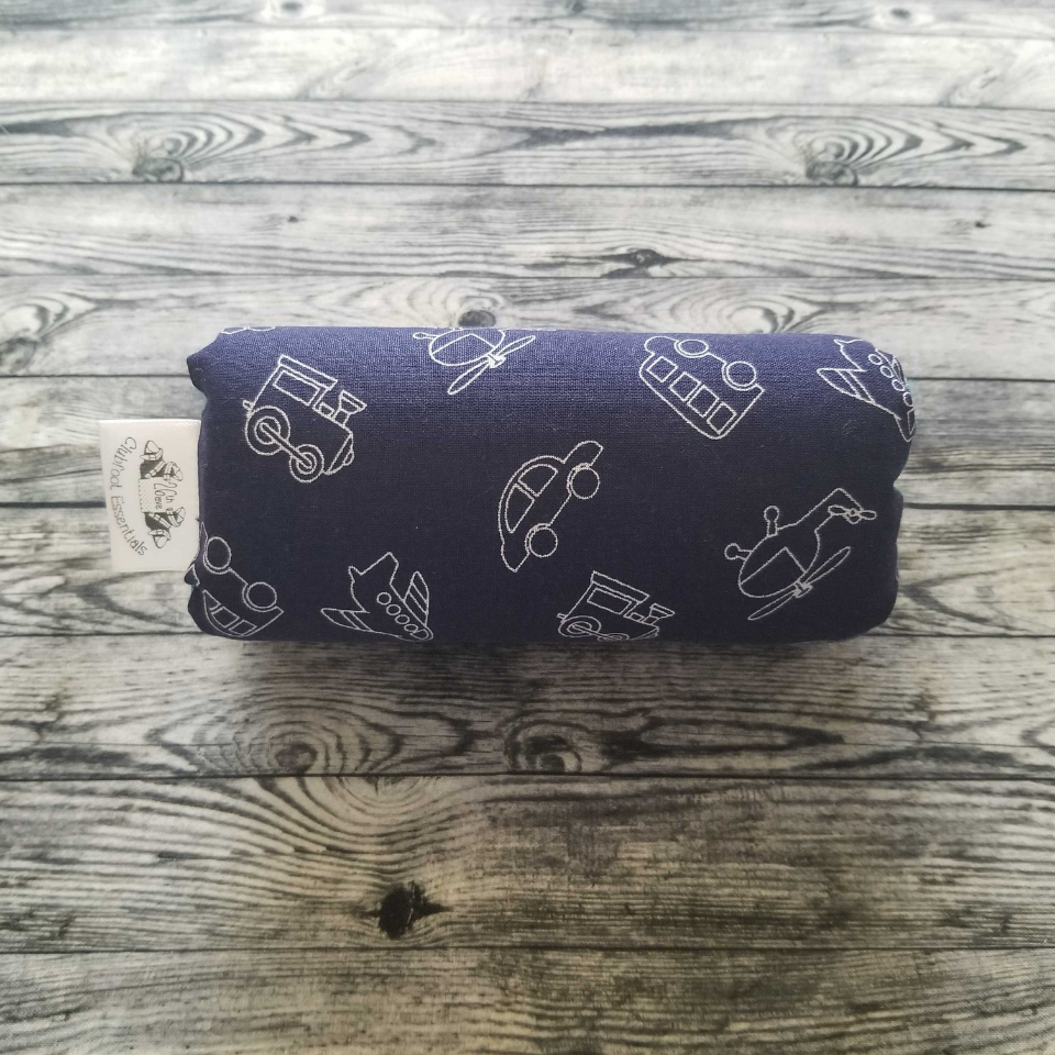 Navy Blue Minky Bar Cover