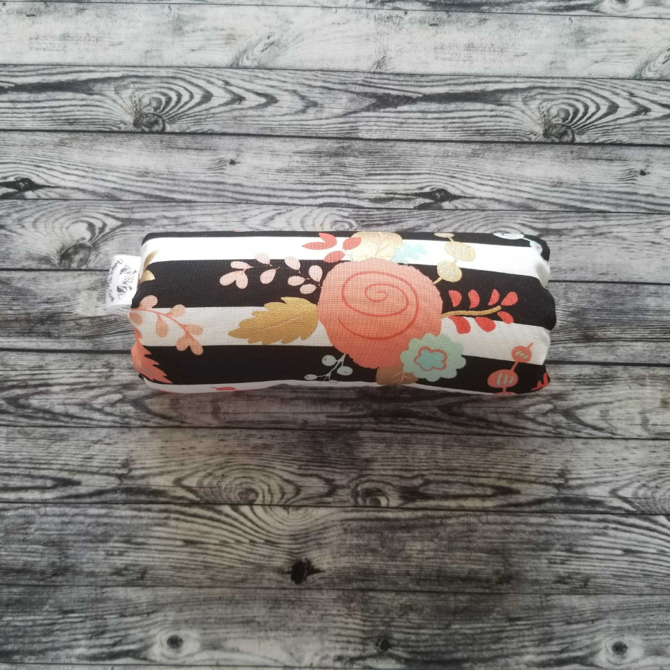 Black Minky Bar Cover