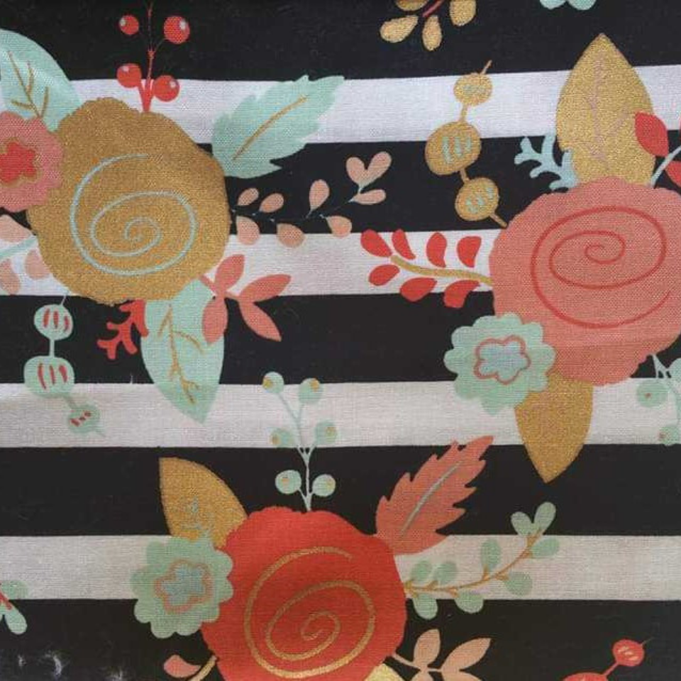 Graceful Floral Bar Cover